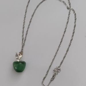 Apple Charm on a 925 Chain